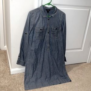 Medium J. Crew Jean dress